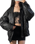 Midway Vintage Leather Bomber