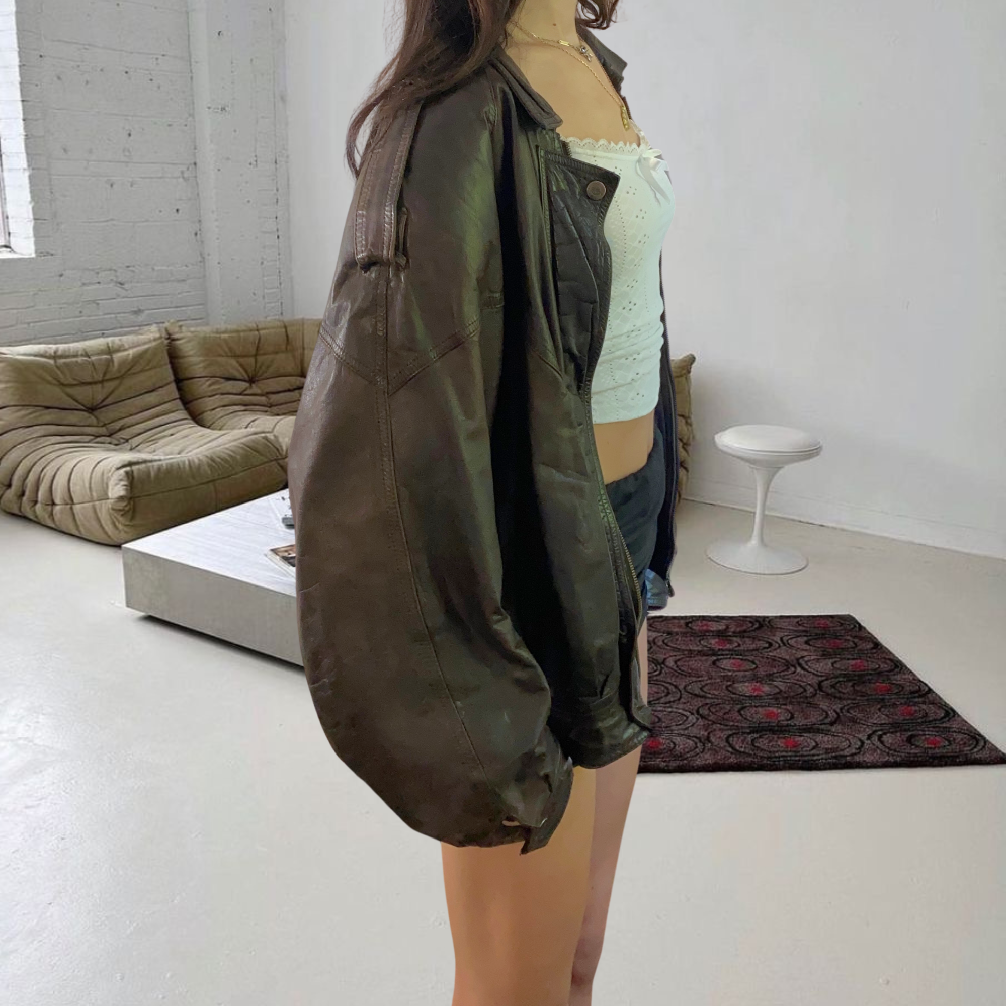 BOL Leather Bomber