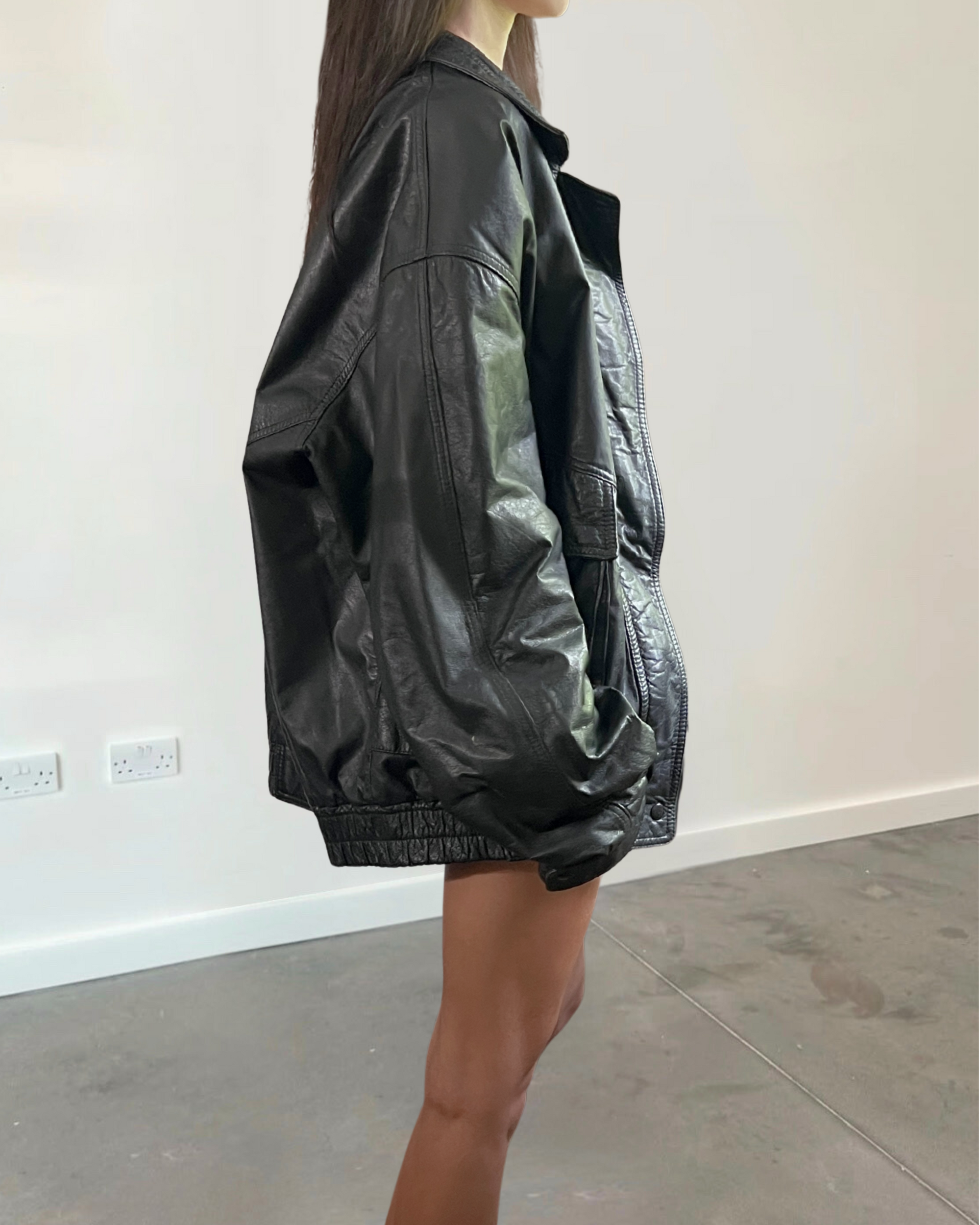 Protocol Leather Bomber