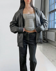 Danier Leather Bomber