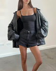 Protocol Leather Bomber