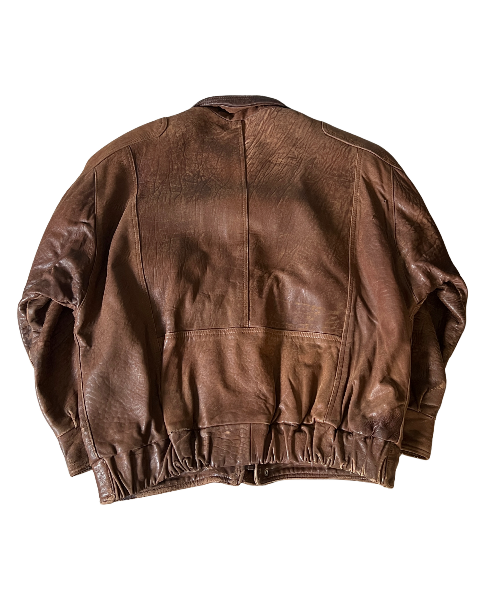 Della Leather Bomber
