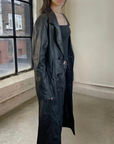 47" Winlet Leather Trench