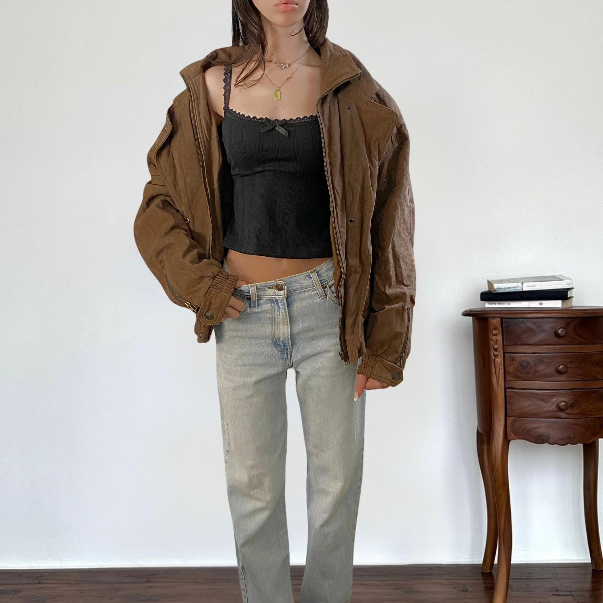 Adventure Leather bomber