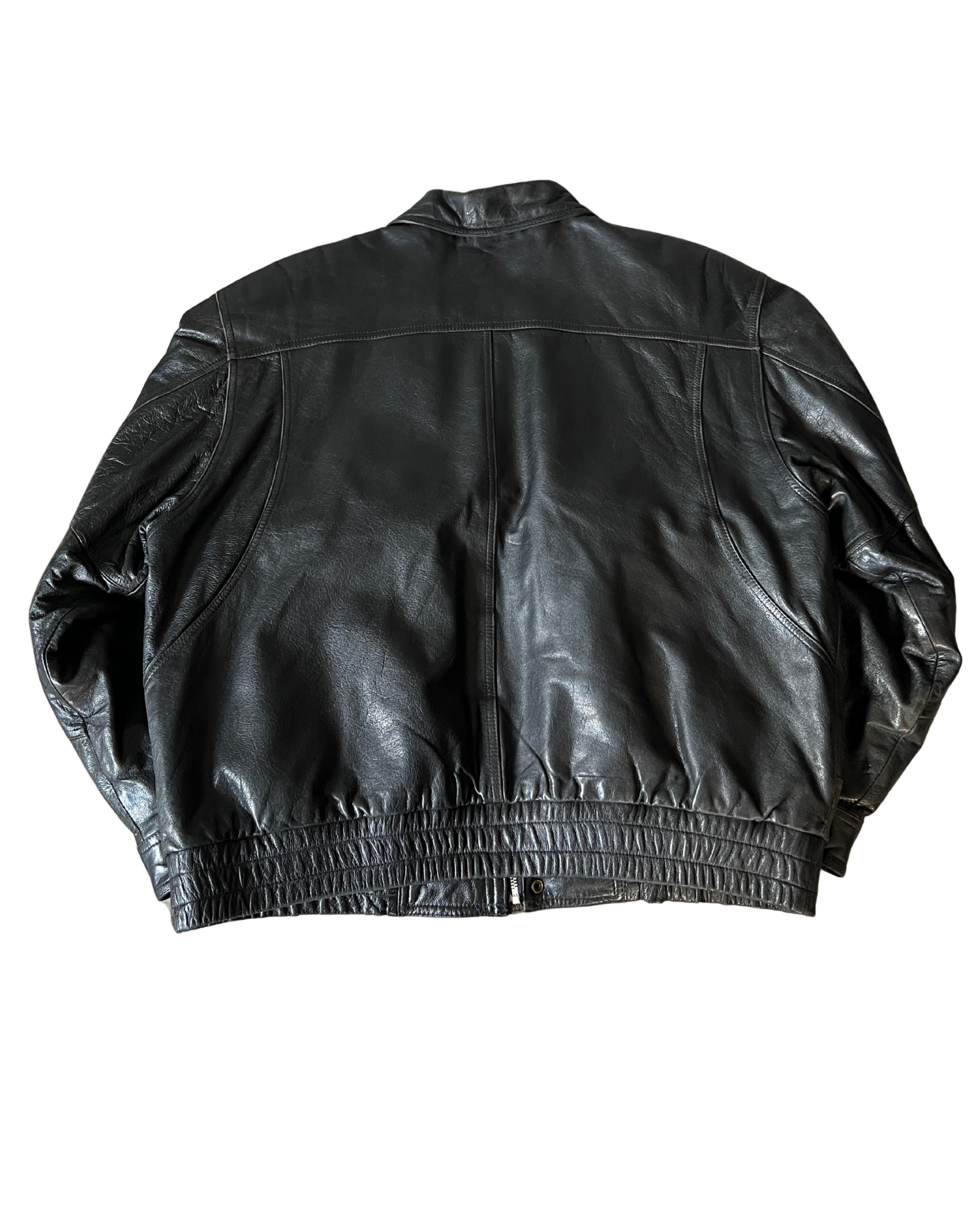 Moores Leather Bomber