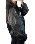 Vintage Leather Bomber