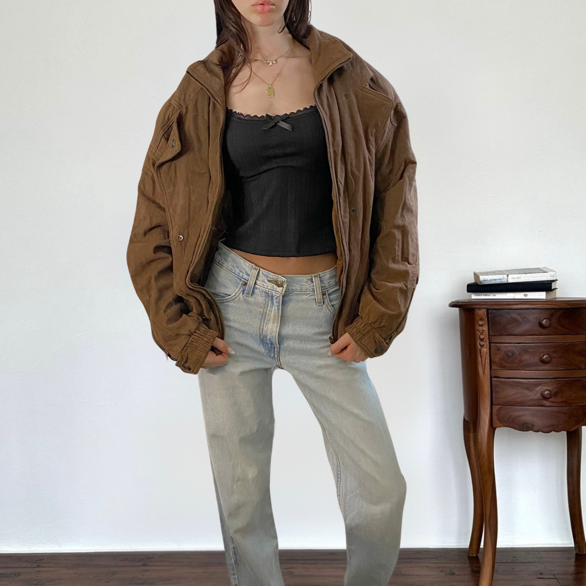 Adventure Leather bomber