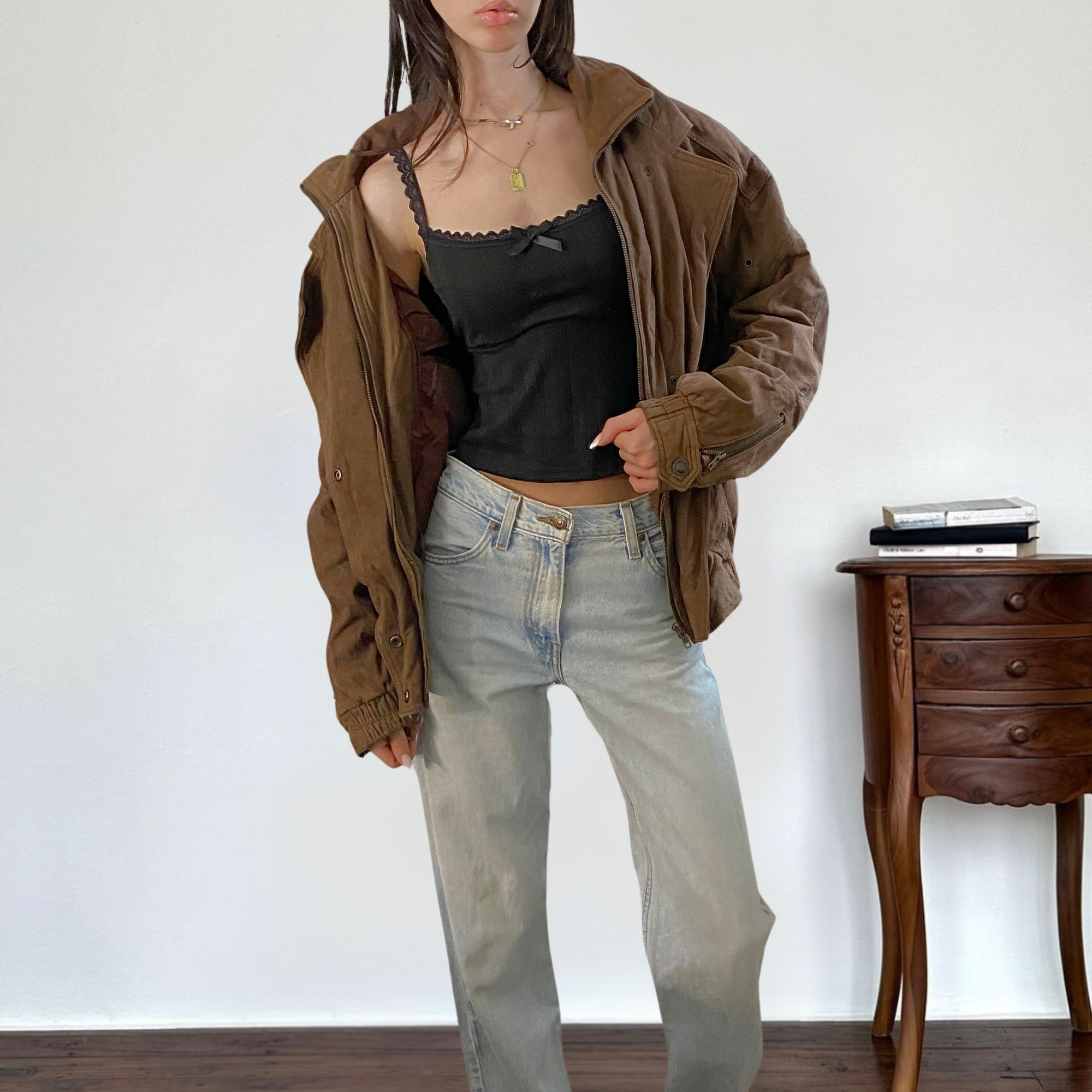Adventure Leather bomber
