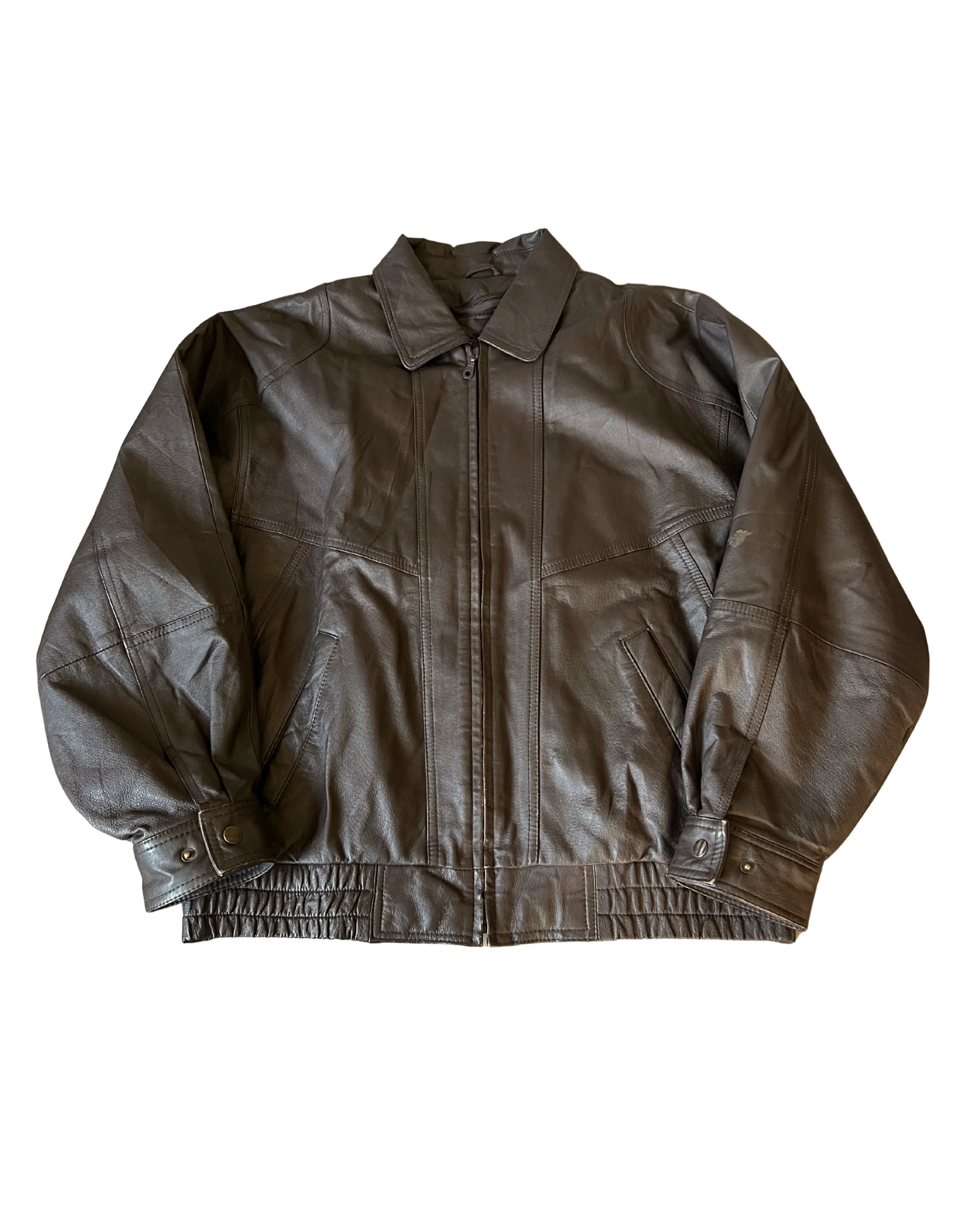 Lois Leather Bomber