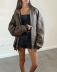 Contex Leather Bomber