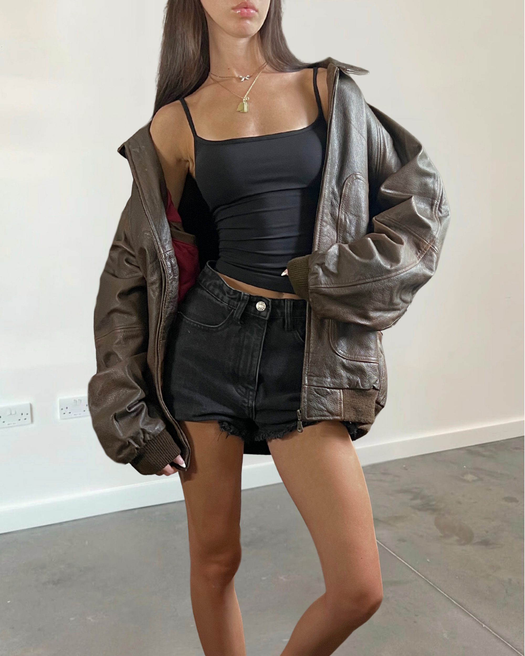 Contex Leather Bomber