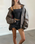 Contex Leather Bomber