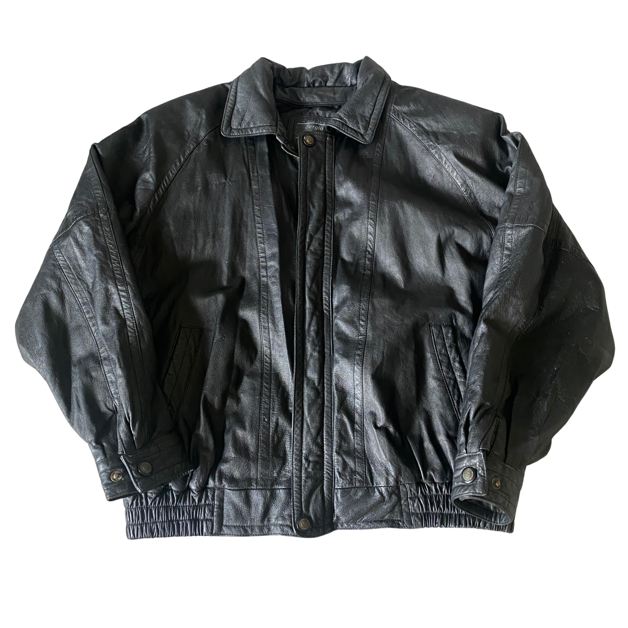 Sergio Leather Bomber