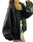 Club Leather Bomber