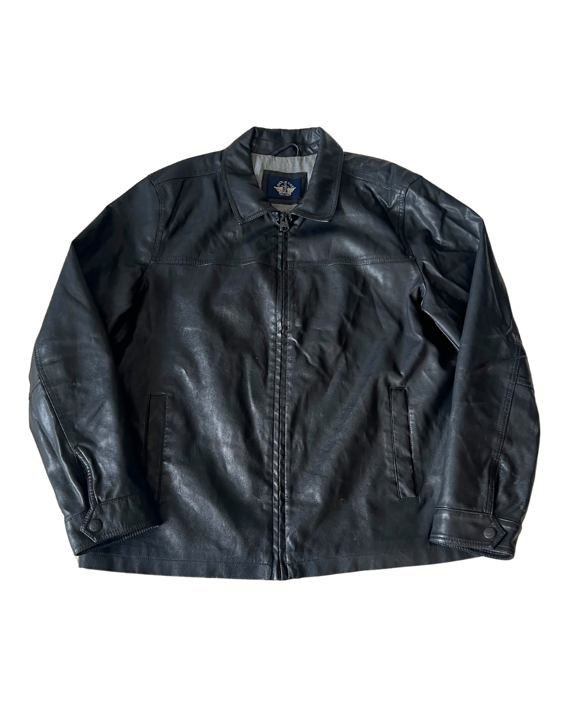 Dockers Leather Bomber