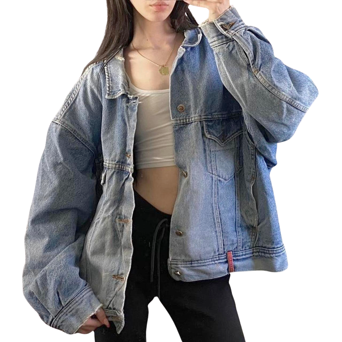 RGB Denim Bomber