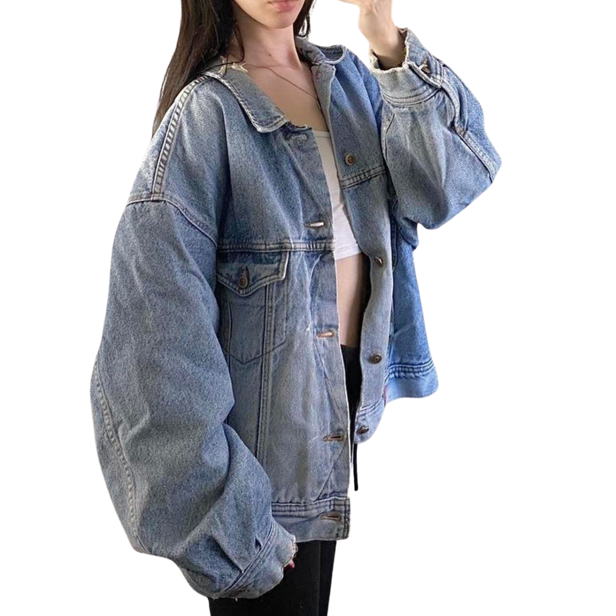 RGB Denim Bomber