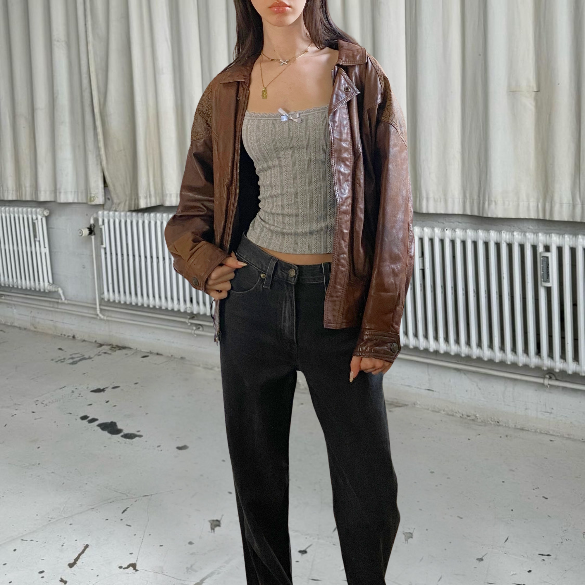 GIII Leather Bomber