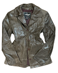 Maxima Leather Blazer