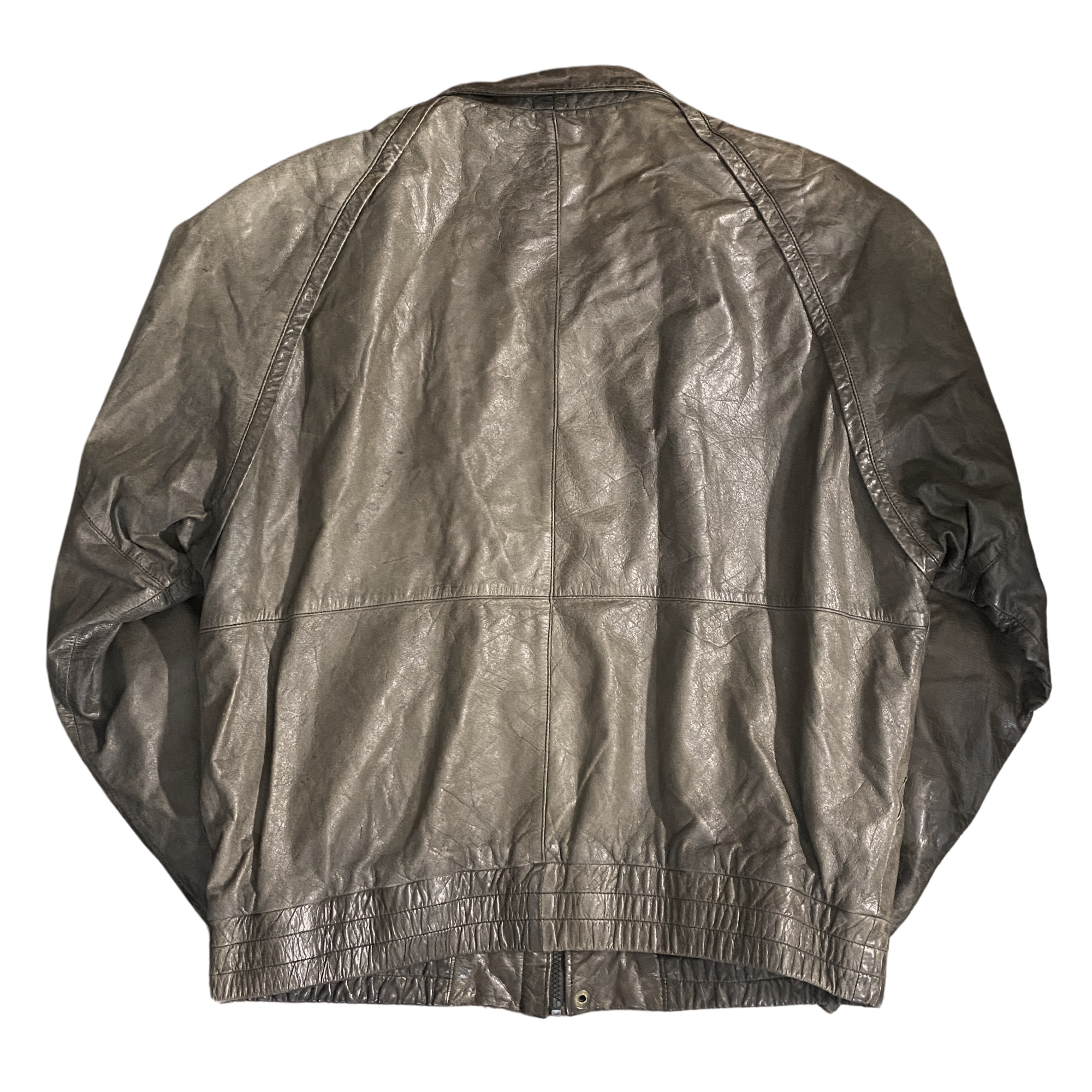 Alan Leather Bomber