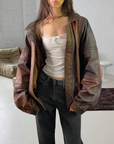 Rusty Leather Bomber