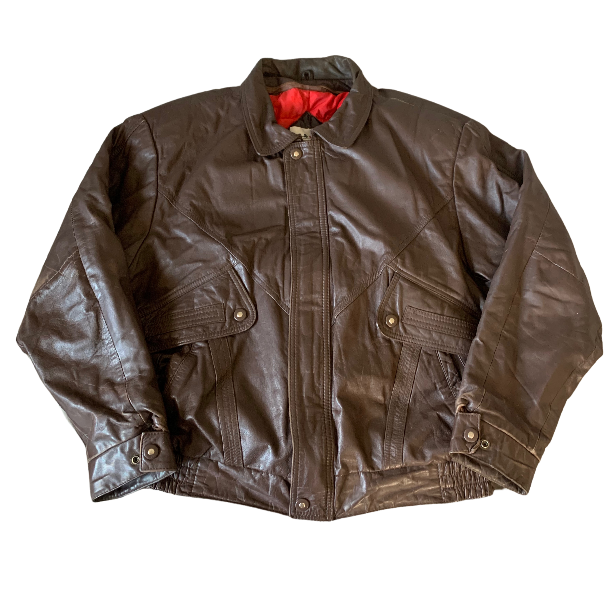 Boulevard Club Leather Bomber