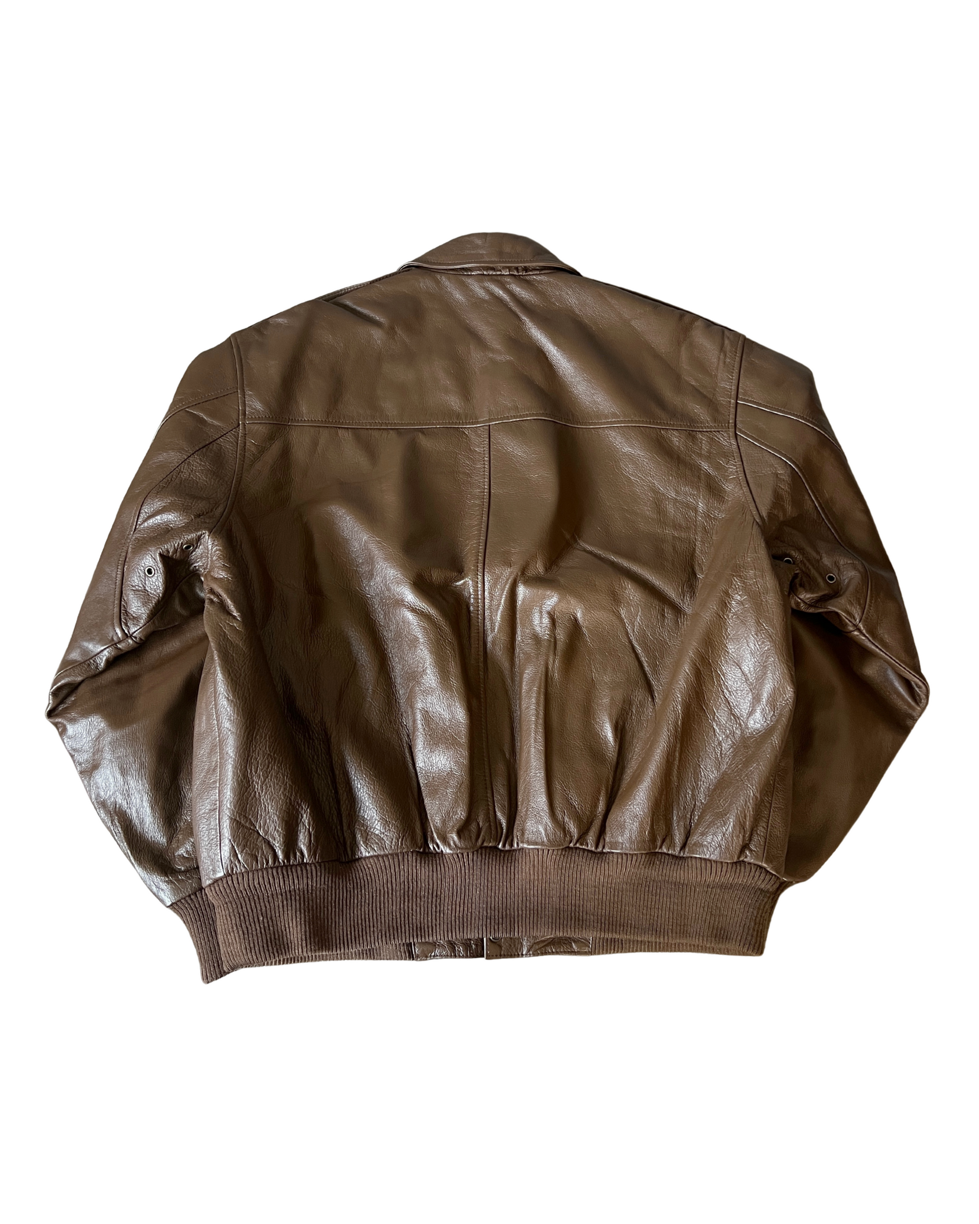 Reed Leather Bomber