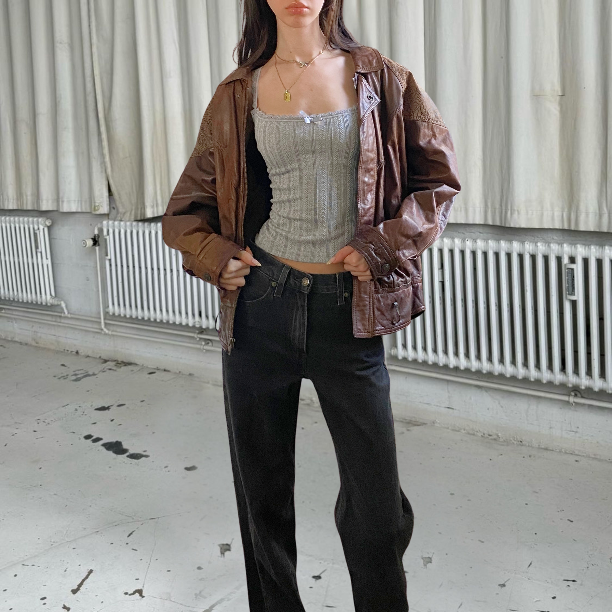 GIII Leather Bomber