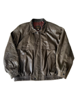 Solen Leather Bomber
