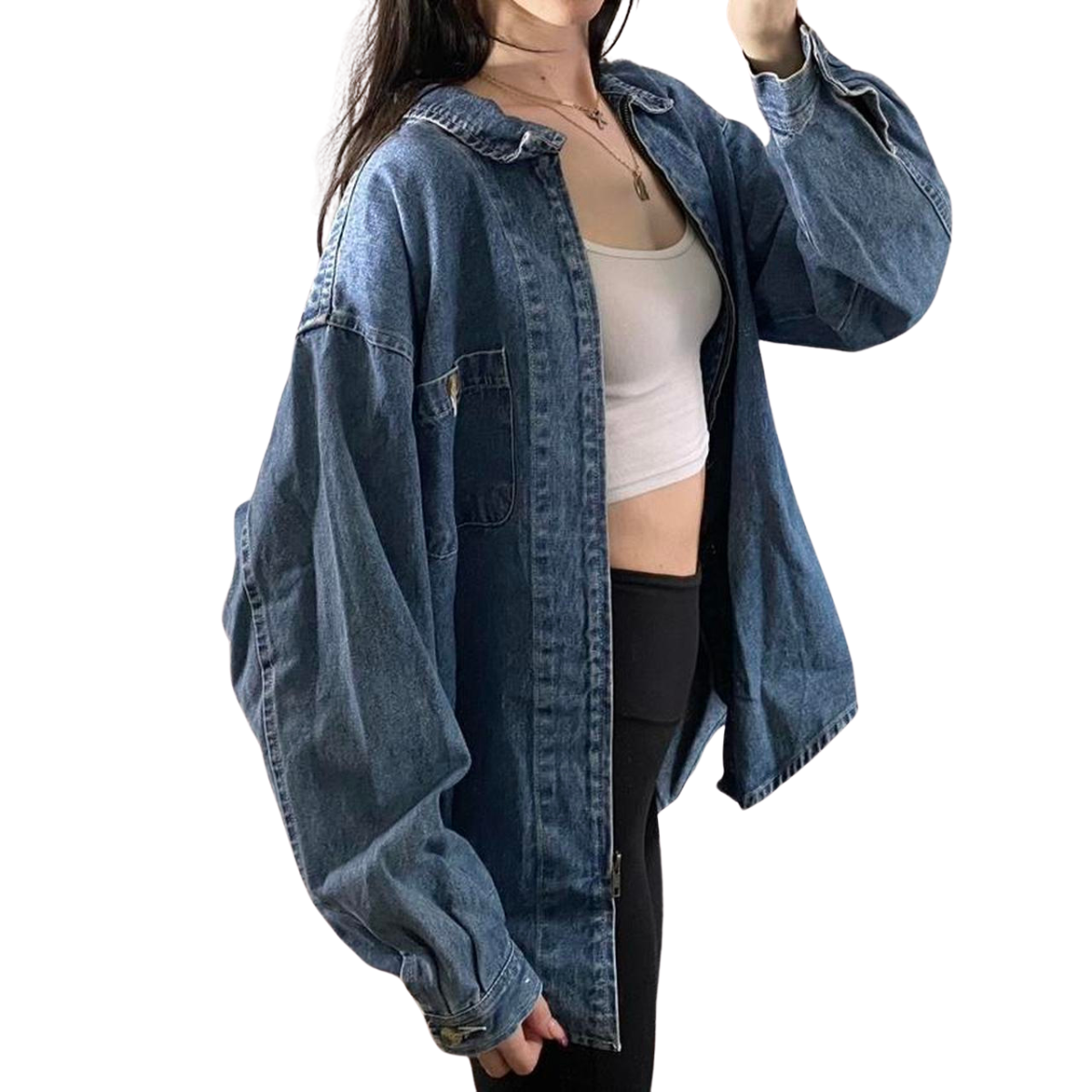 RF Denim Shacket