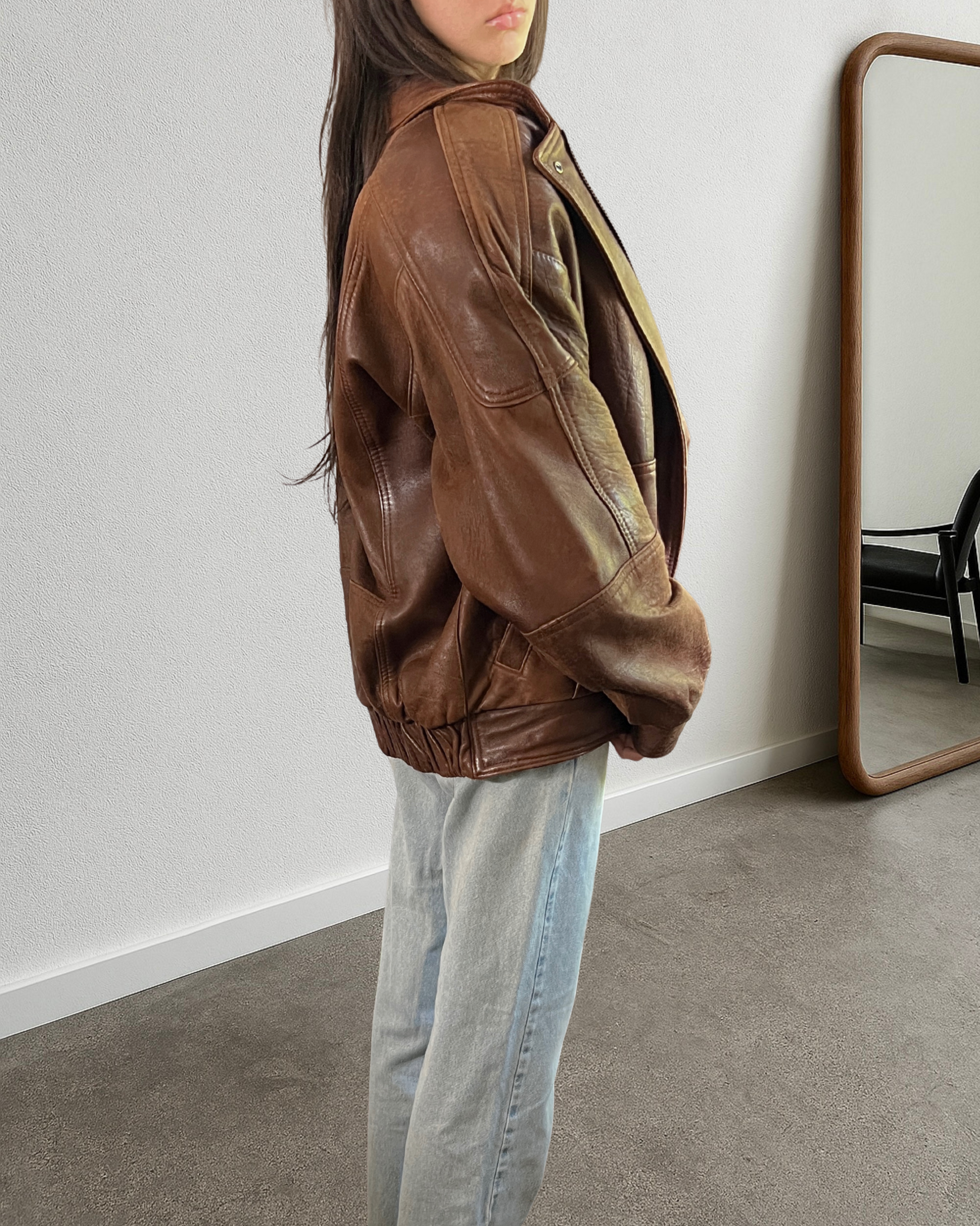 Rosenoir Leather Bomber