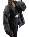 Danier B&B Leather Bomber