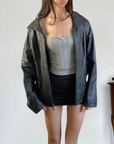Renaissance Leather Blazer