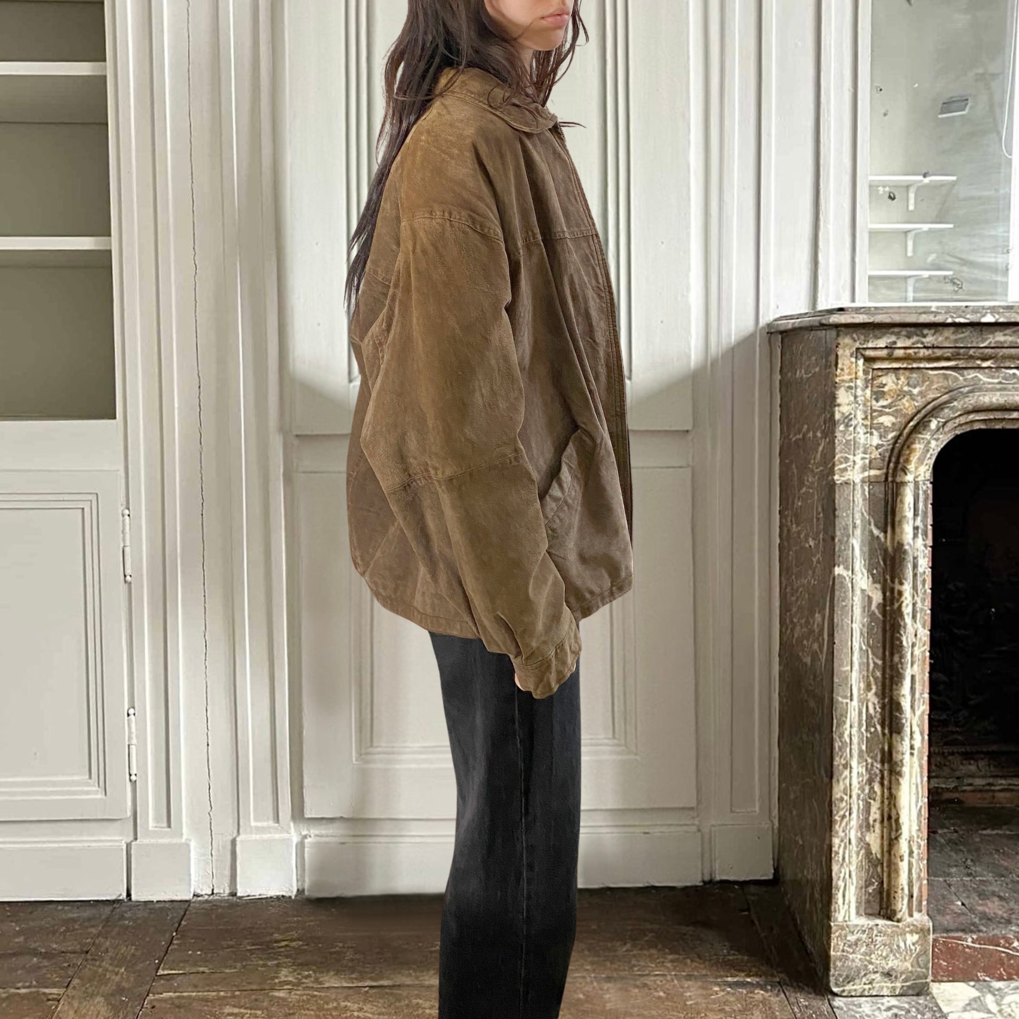 Sequence Leather Jacket