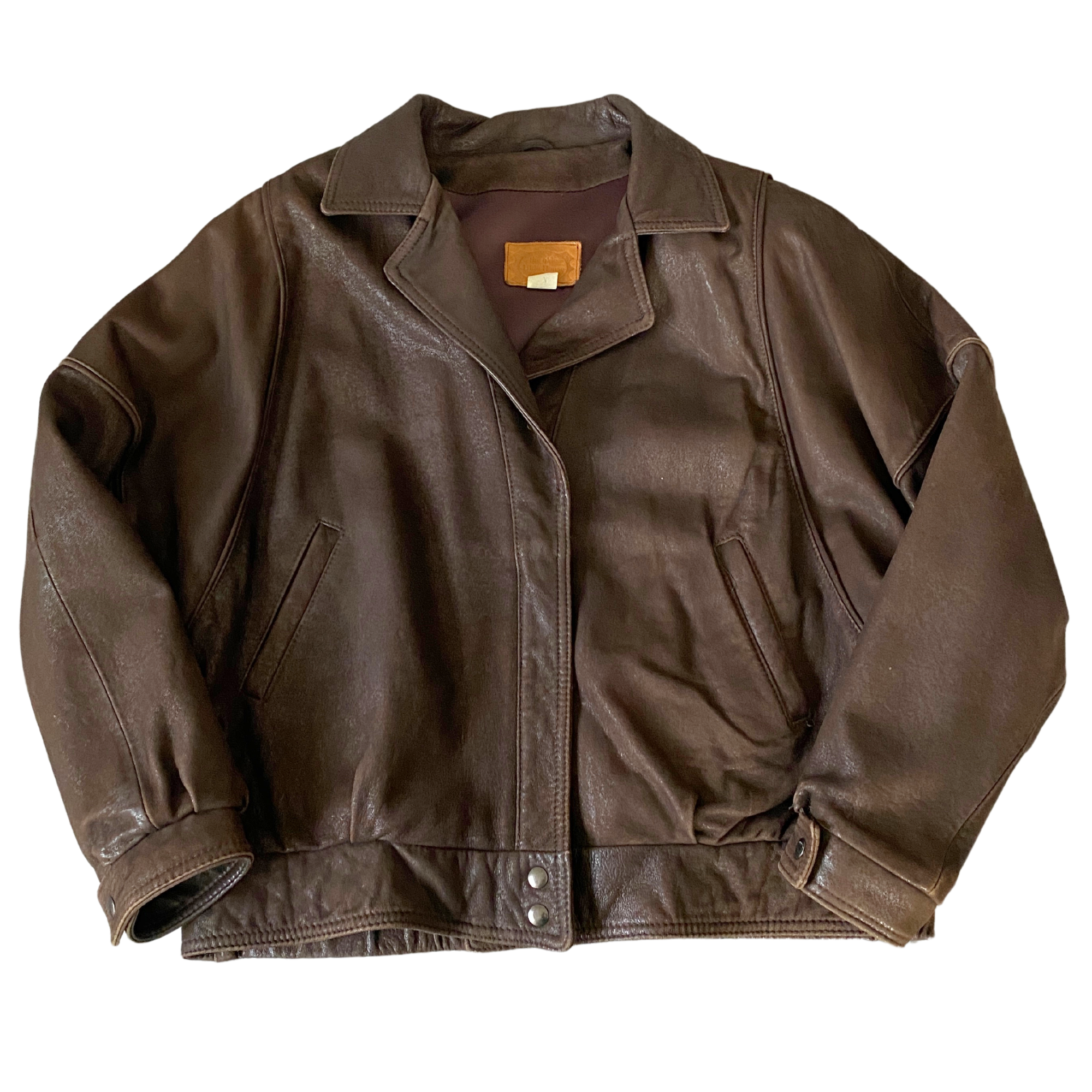 Hide Leather Bomber