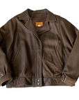 Hide Leather Bomber