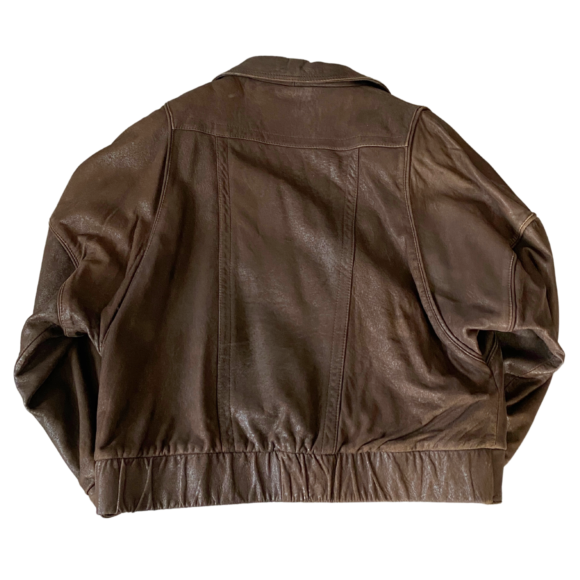 Hide Leather Bomber