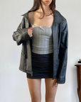 Renaissance Leather Blazer