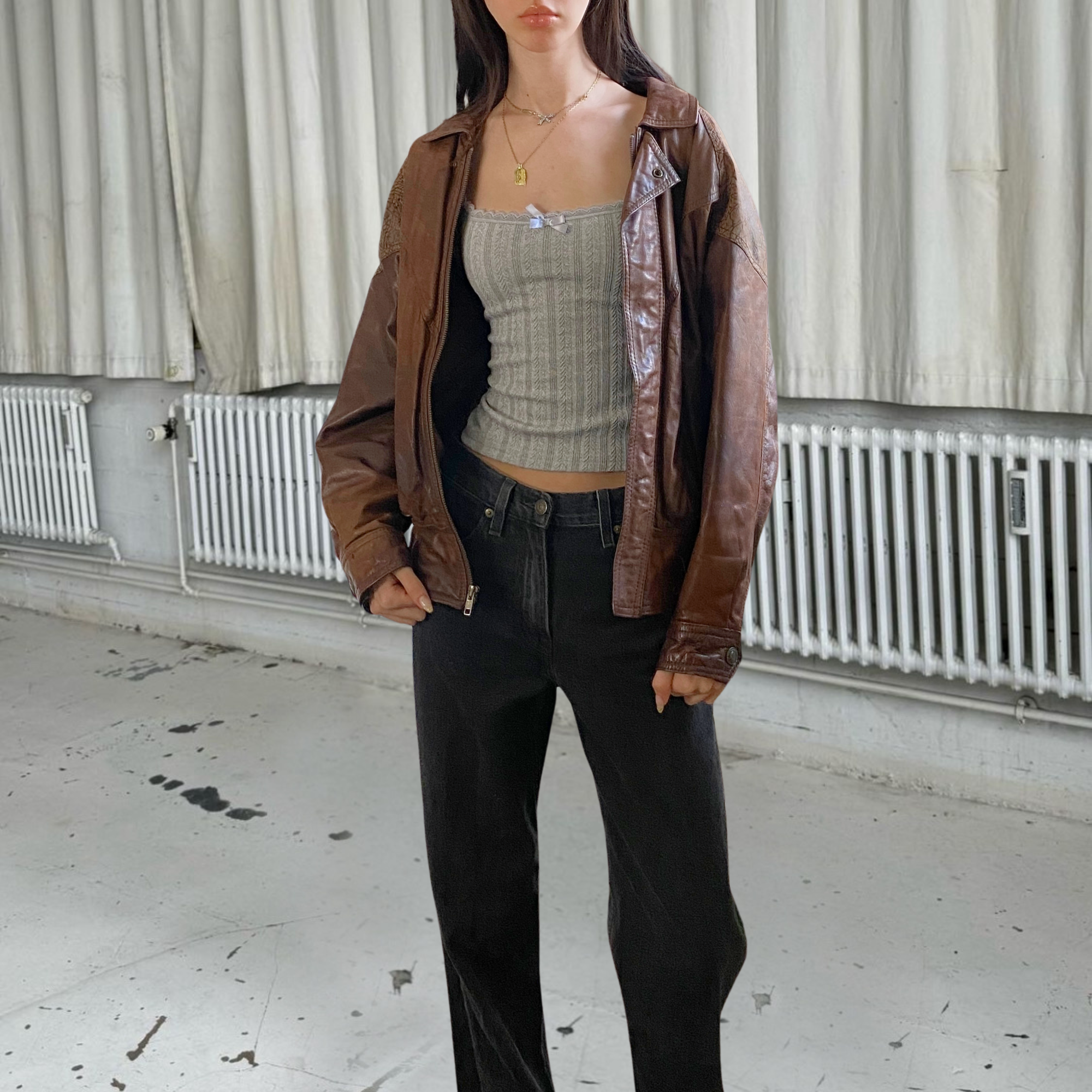 GIII Leather Bomber
