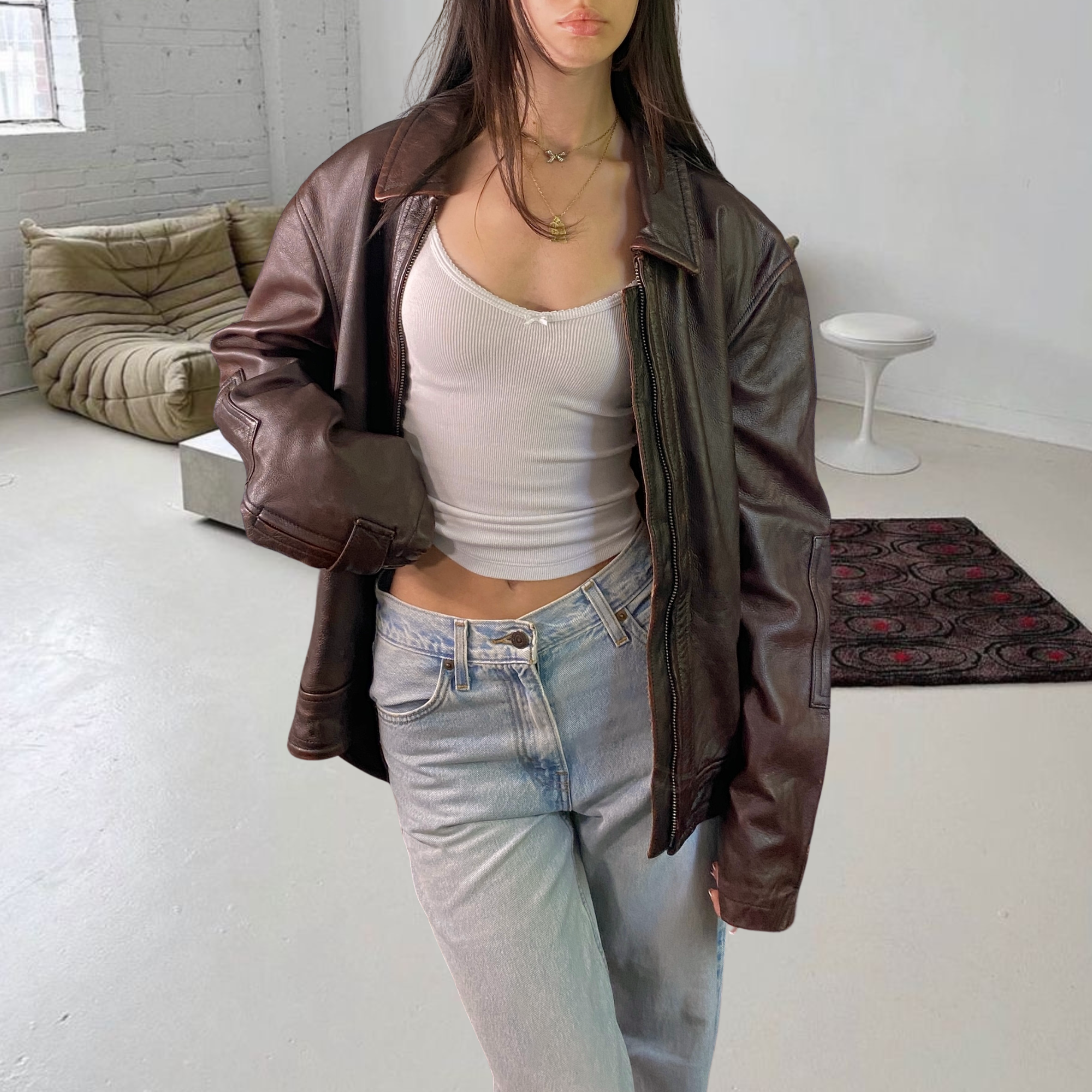 Fortime Leather Jacket – AntsCurated