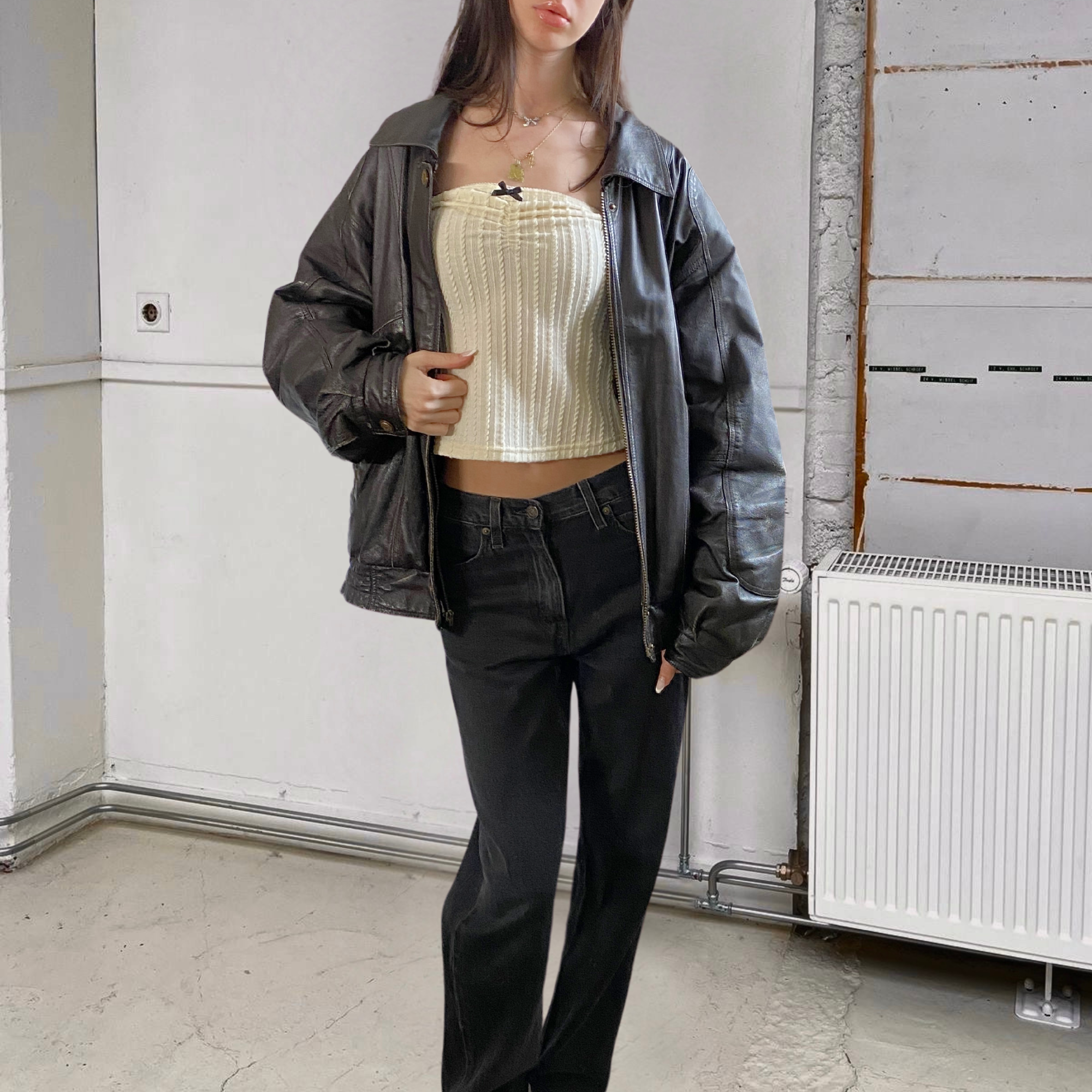 Protocol Leather Bomber – AntsCurated