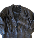 Meredith Vintage Leather Bomber