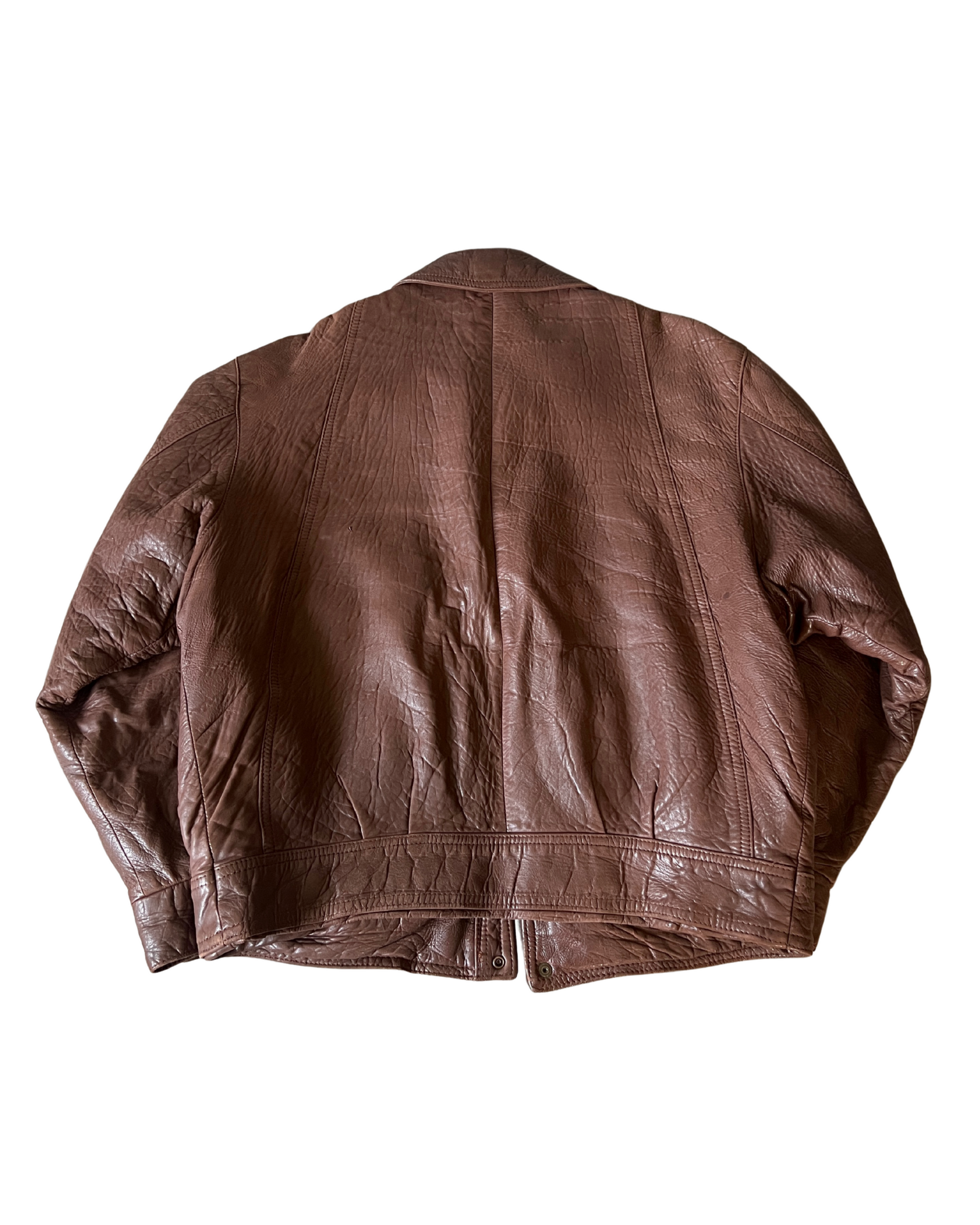 Pierre Leather Bomber