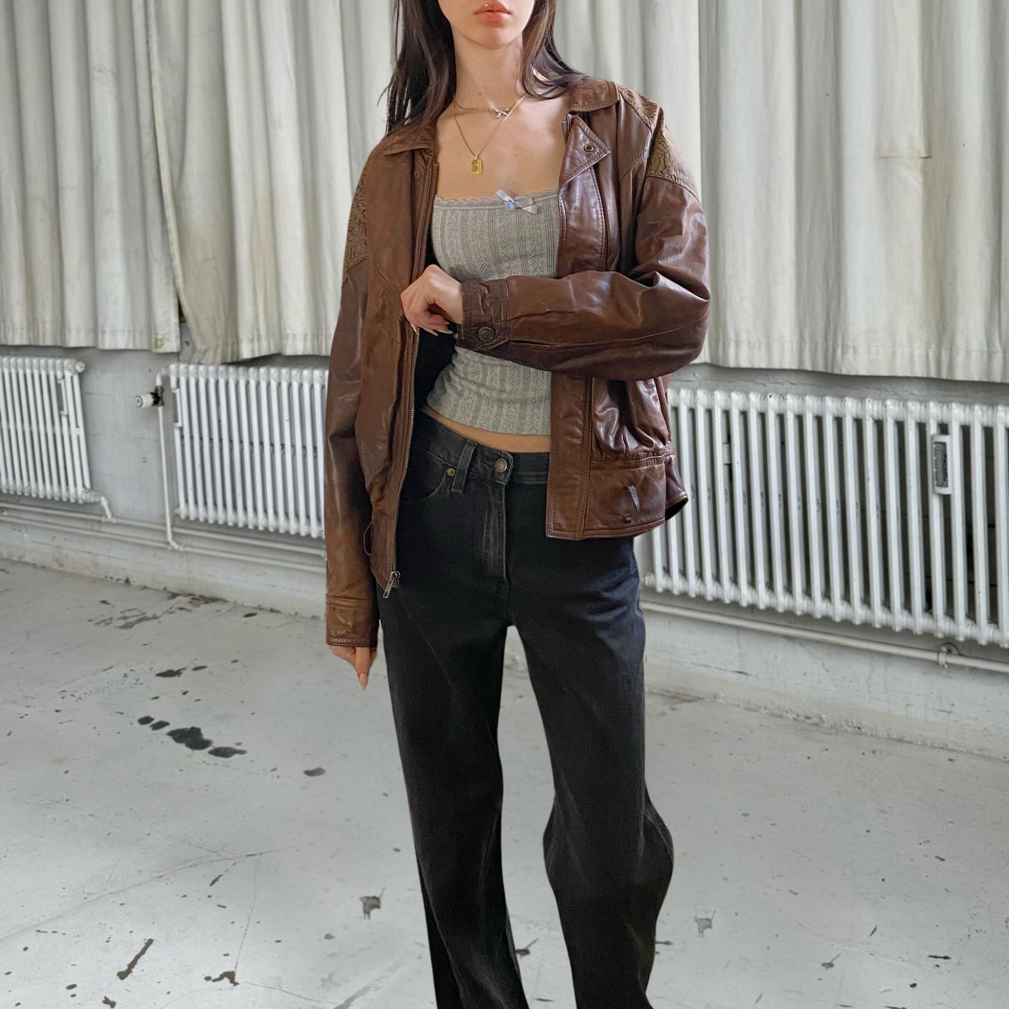 GIII Leather Bomber
