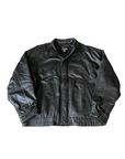 Sports Leather Bomber