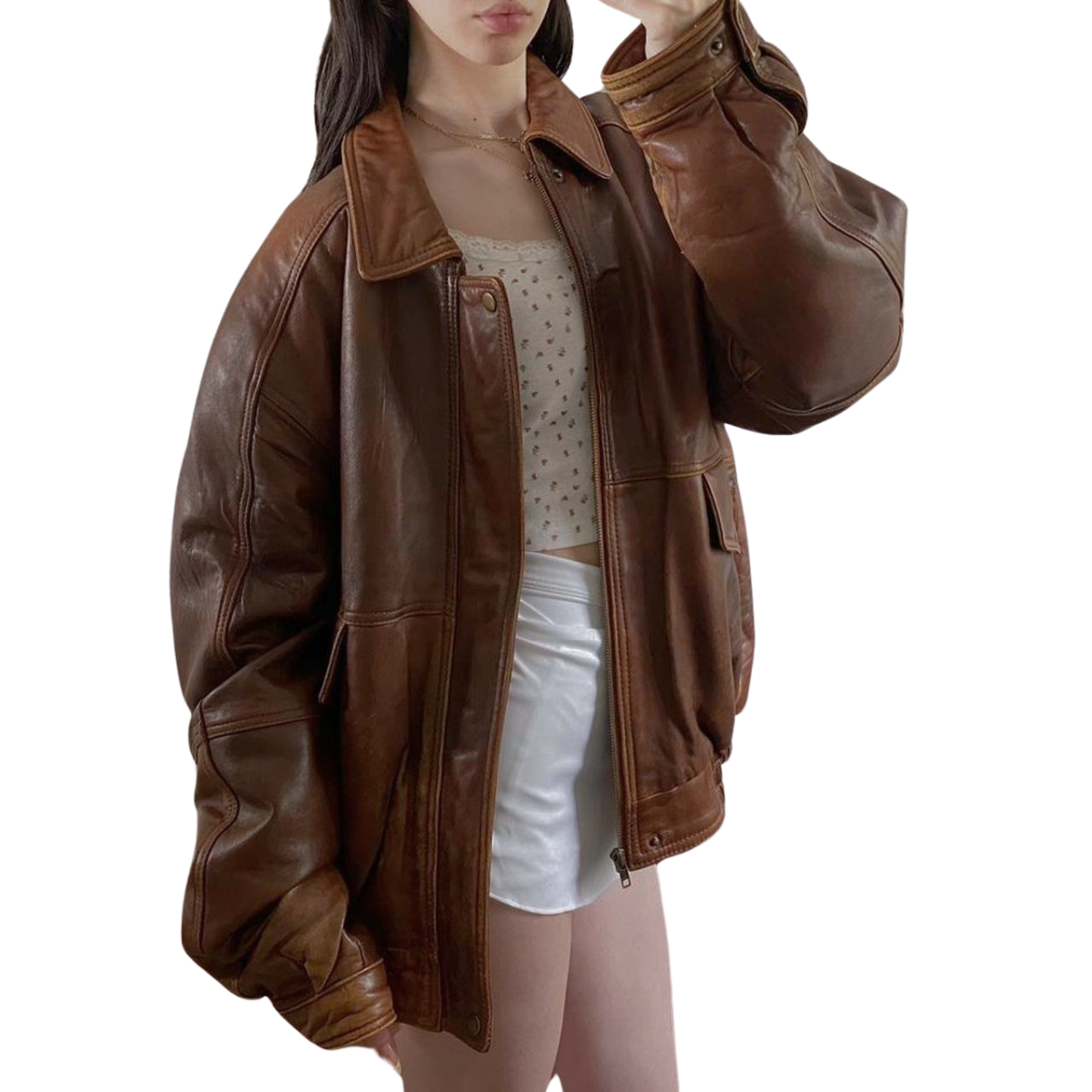 Canyon Leather Bomber