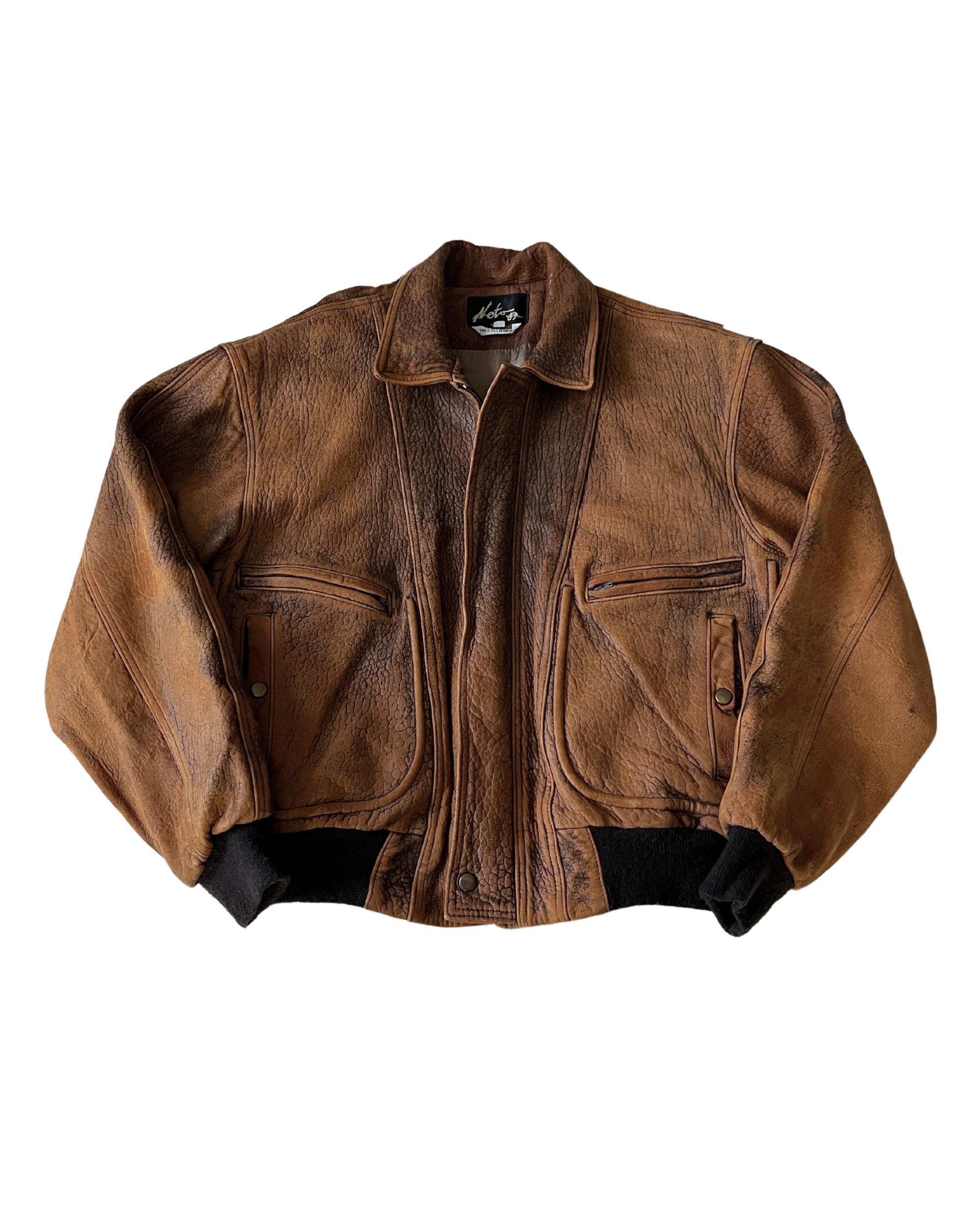 Dreamy Leather Bomber