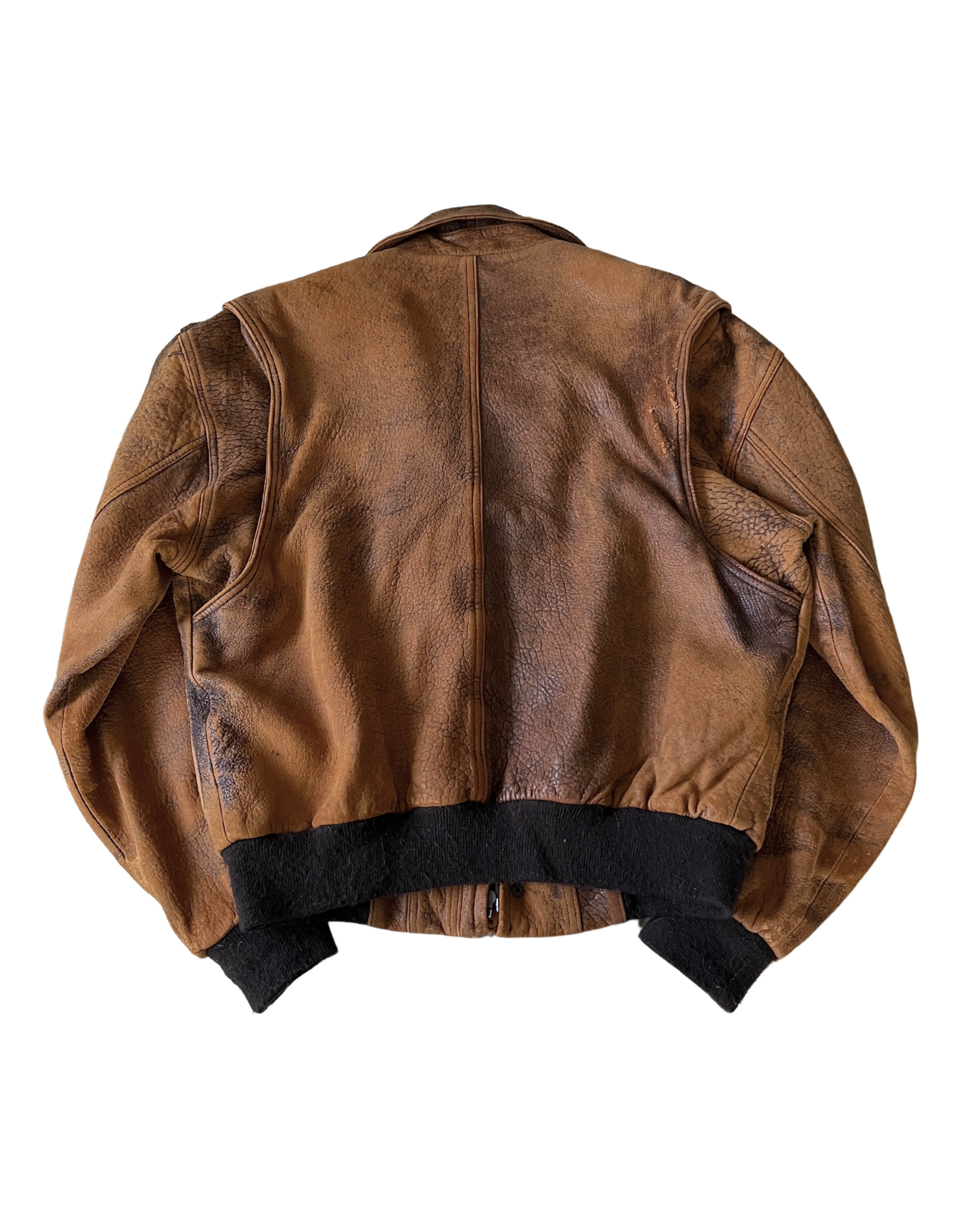 Dreamy Leather Bomber