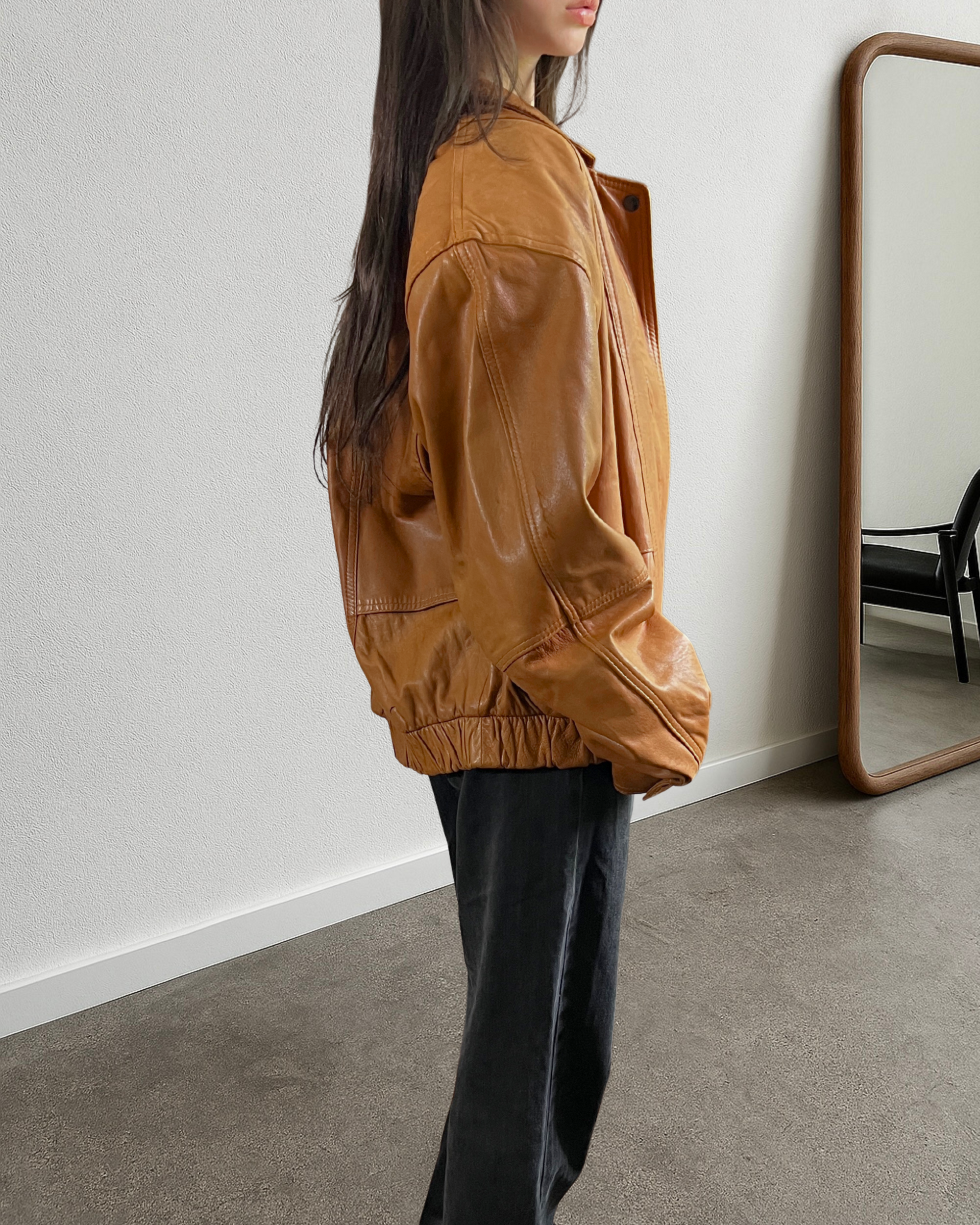 London Leather Bomber