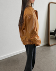 London Leather Bomber